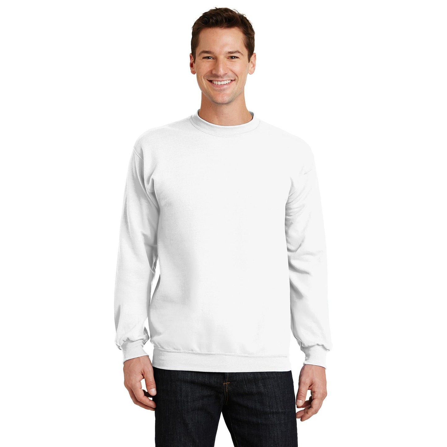 Athletic Heather Sweatshirt - Port & Company - Soft Fleece