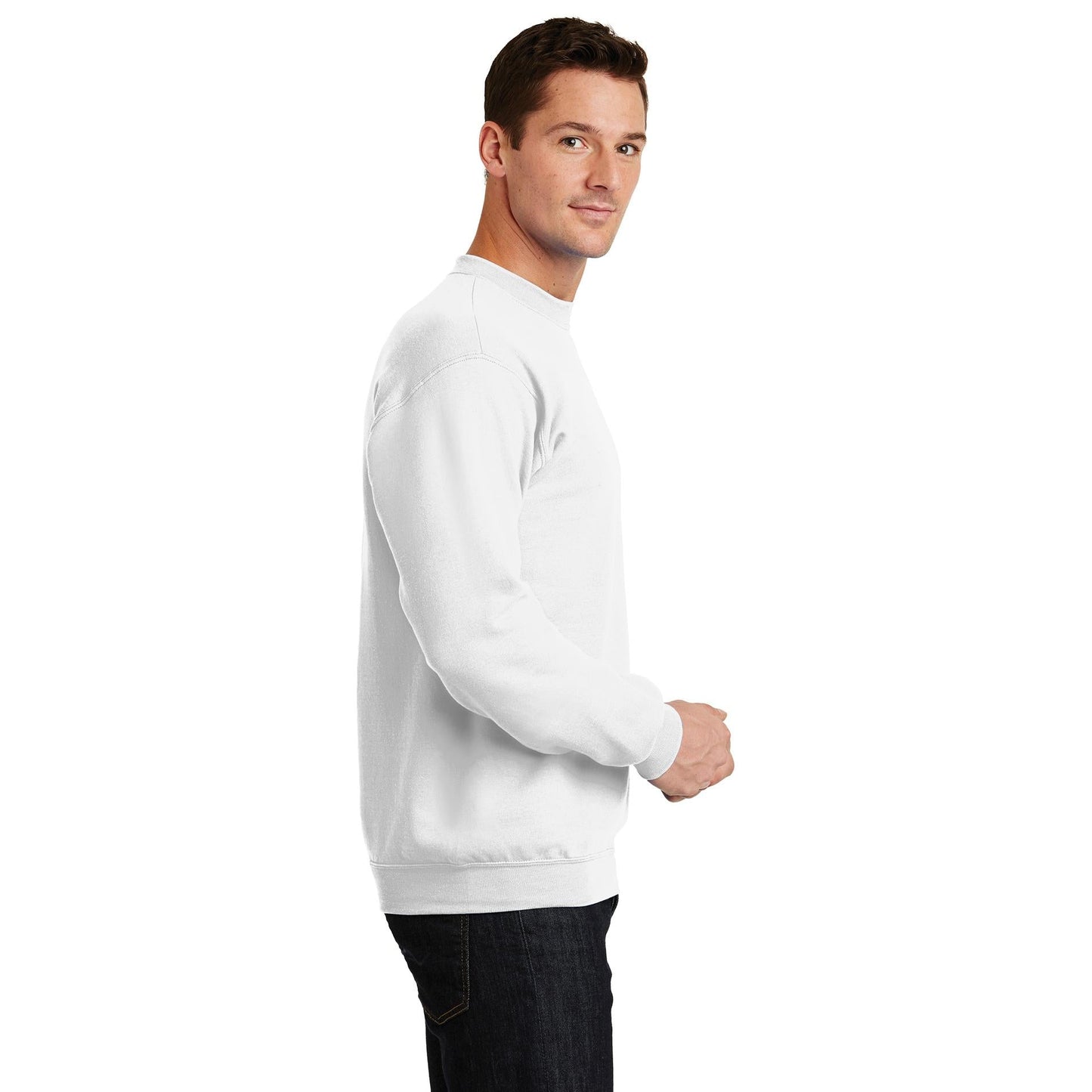 Athletic Heather Sweatshirt - Port & Company - Soft Fleece