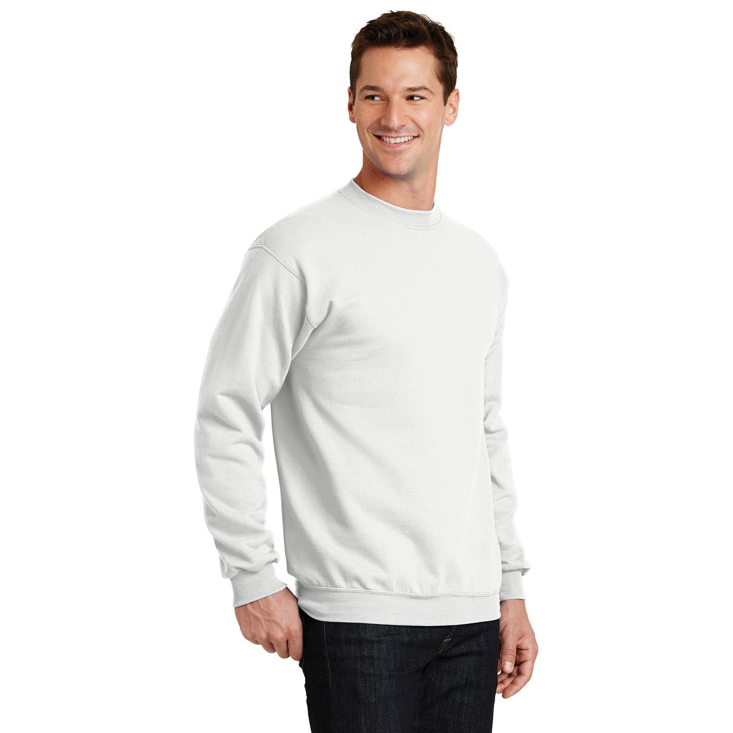 Athletic Heather Sweatshirt - Port & Company - Soft Fleece