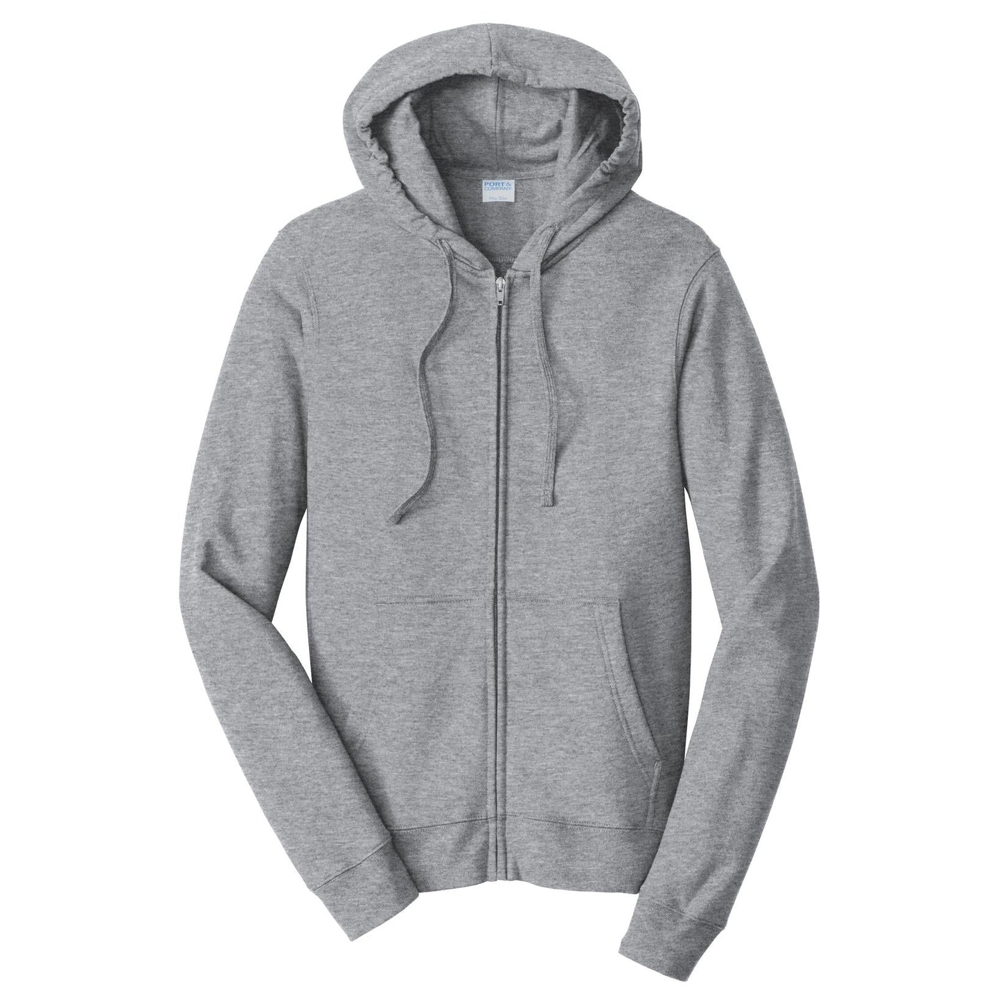 White Sweatshirts - Port & Company - Cozy Hoodie - Quality Comfort