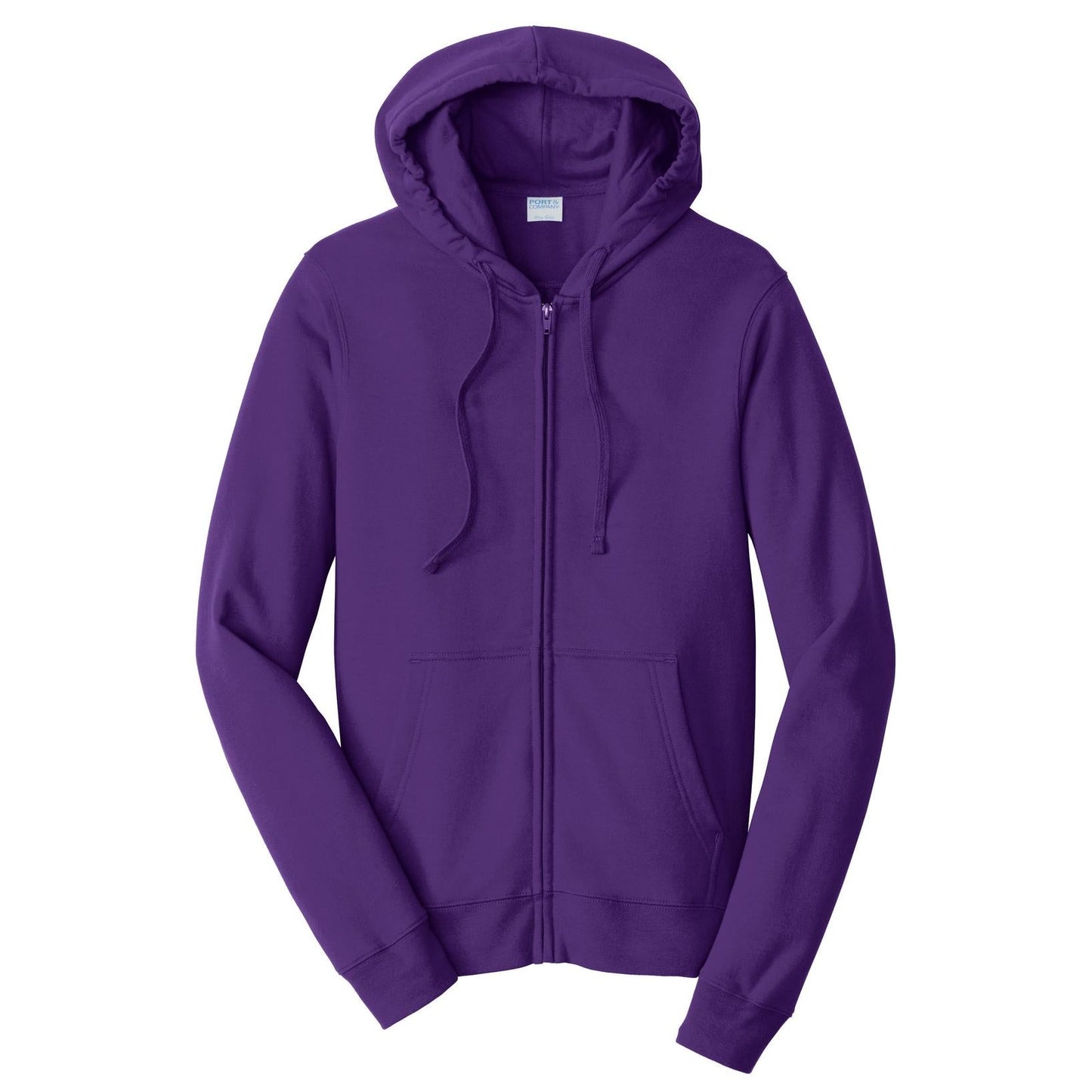White Sweatshirts - Port & Company - Cozy Hoodie - Quality Comfort