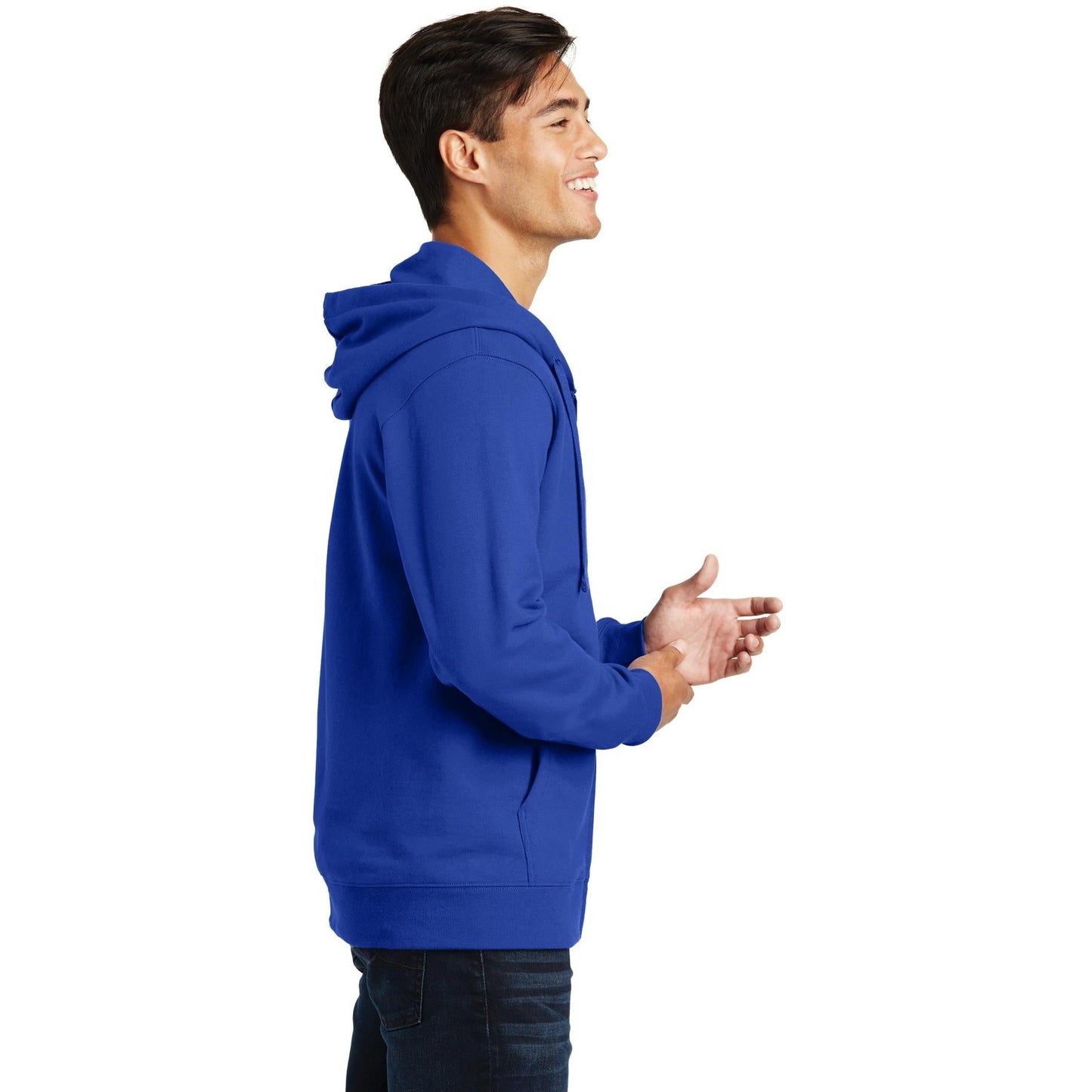 White Sweatshirts - Port & Company - Cozy Hoodie - Quality Comfort