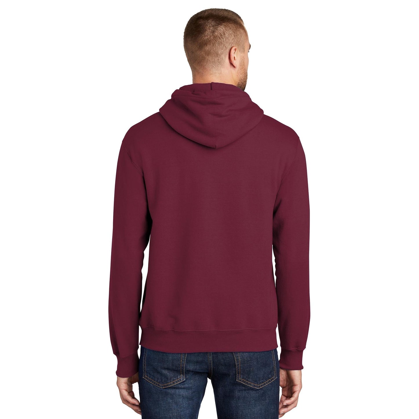 Dark Heather Grey Sweatshirts - Port & Company - Fleece Quality