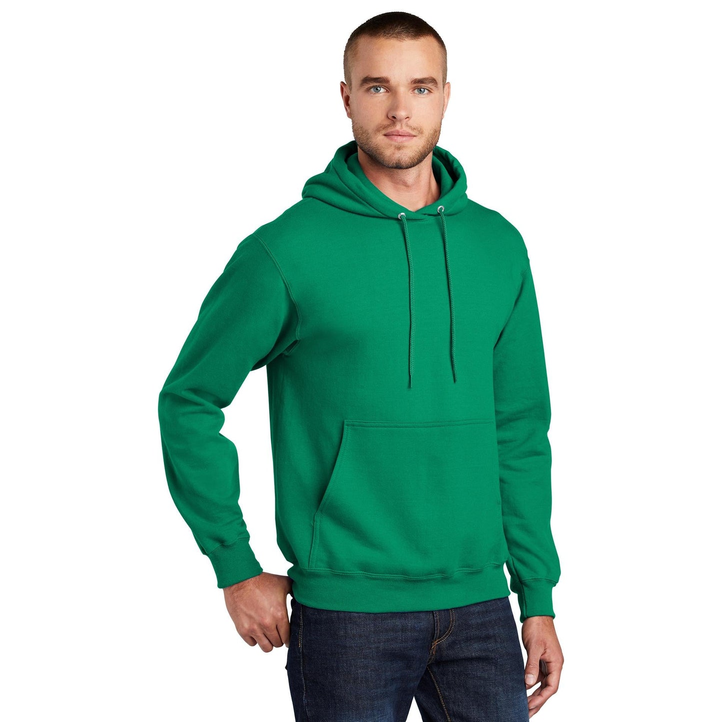 Dark Heather Grey Sweatshirts - Port & Company - Fleece Quality