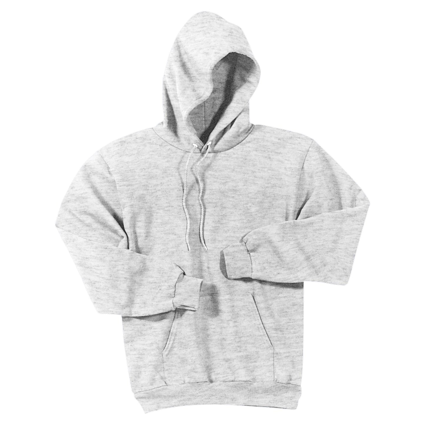White Sweatshirts - Port & Company - Soft Fleece Hoodie
