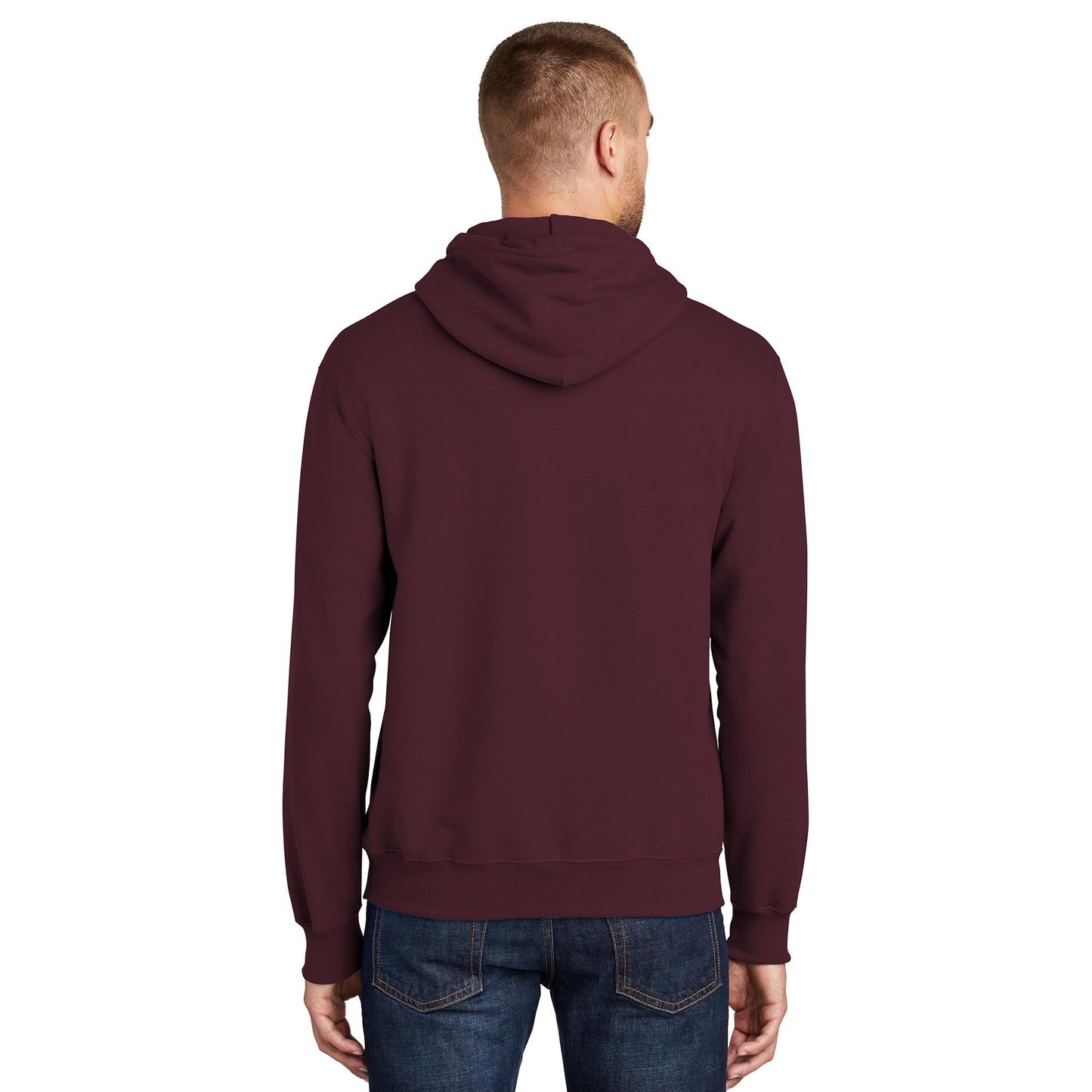 White Sweatshirts - Port & Company - Soft Fleece Hoodie