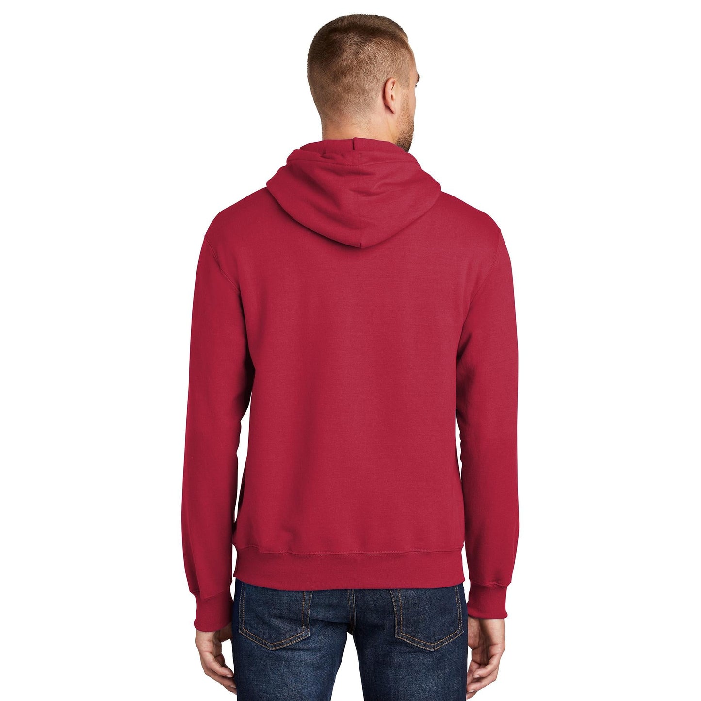 White Sweatshirts - Port & Company - Soft Fleece Hoodie