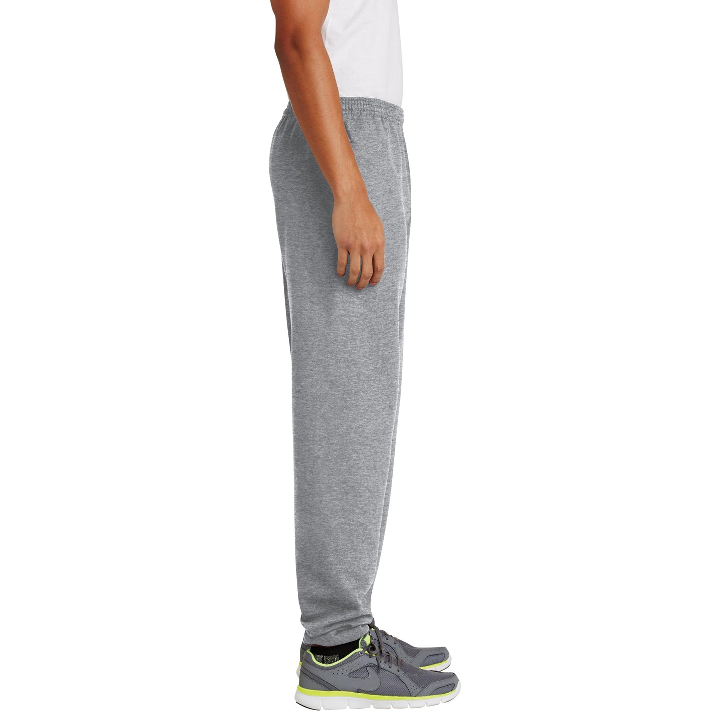 Athletic Heather Sweatpants - Port & Company - Soft Fleece