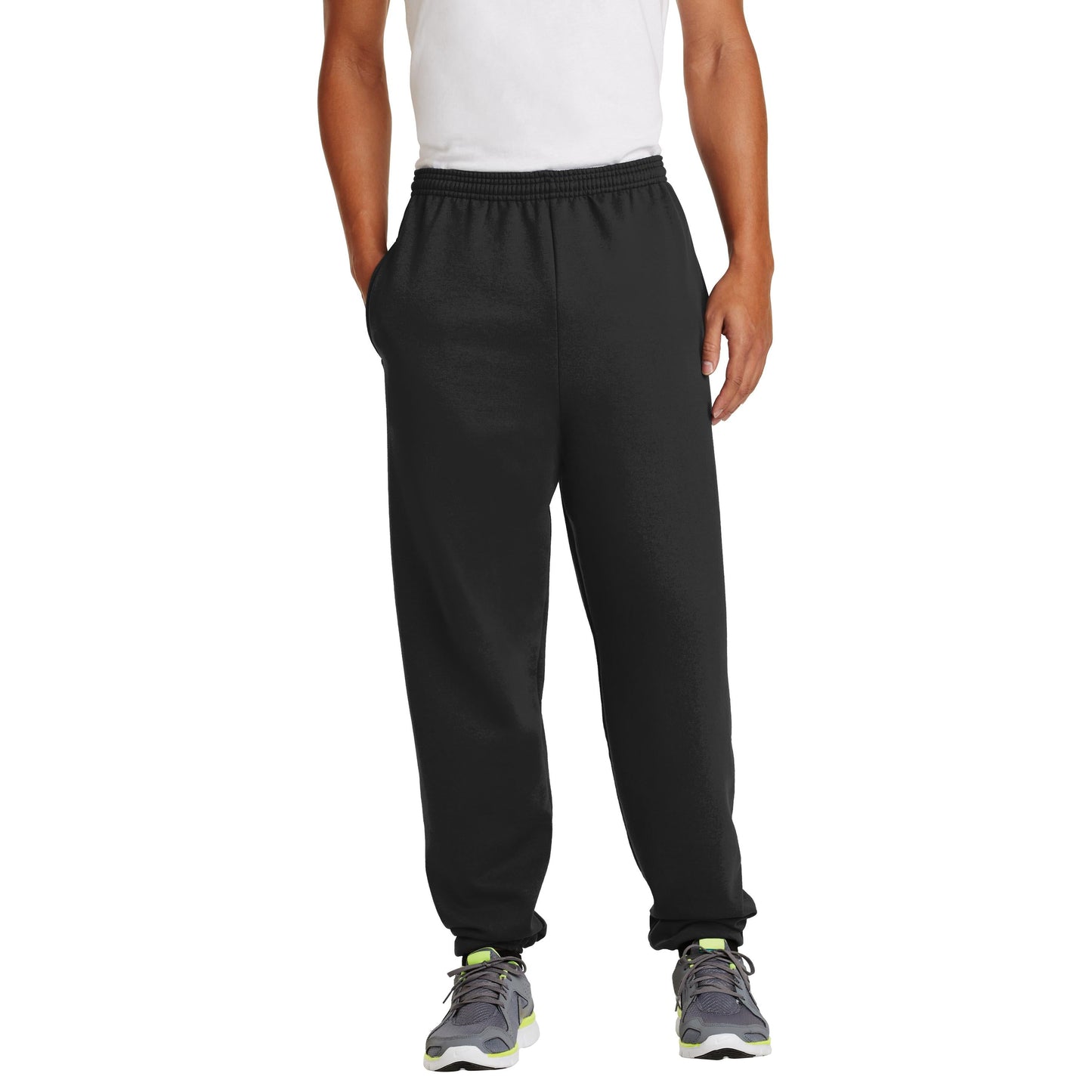 Athletic Heather Sweatpants - Port & Company - Soft Fleece