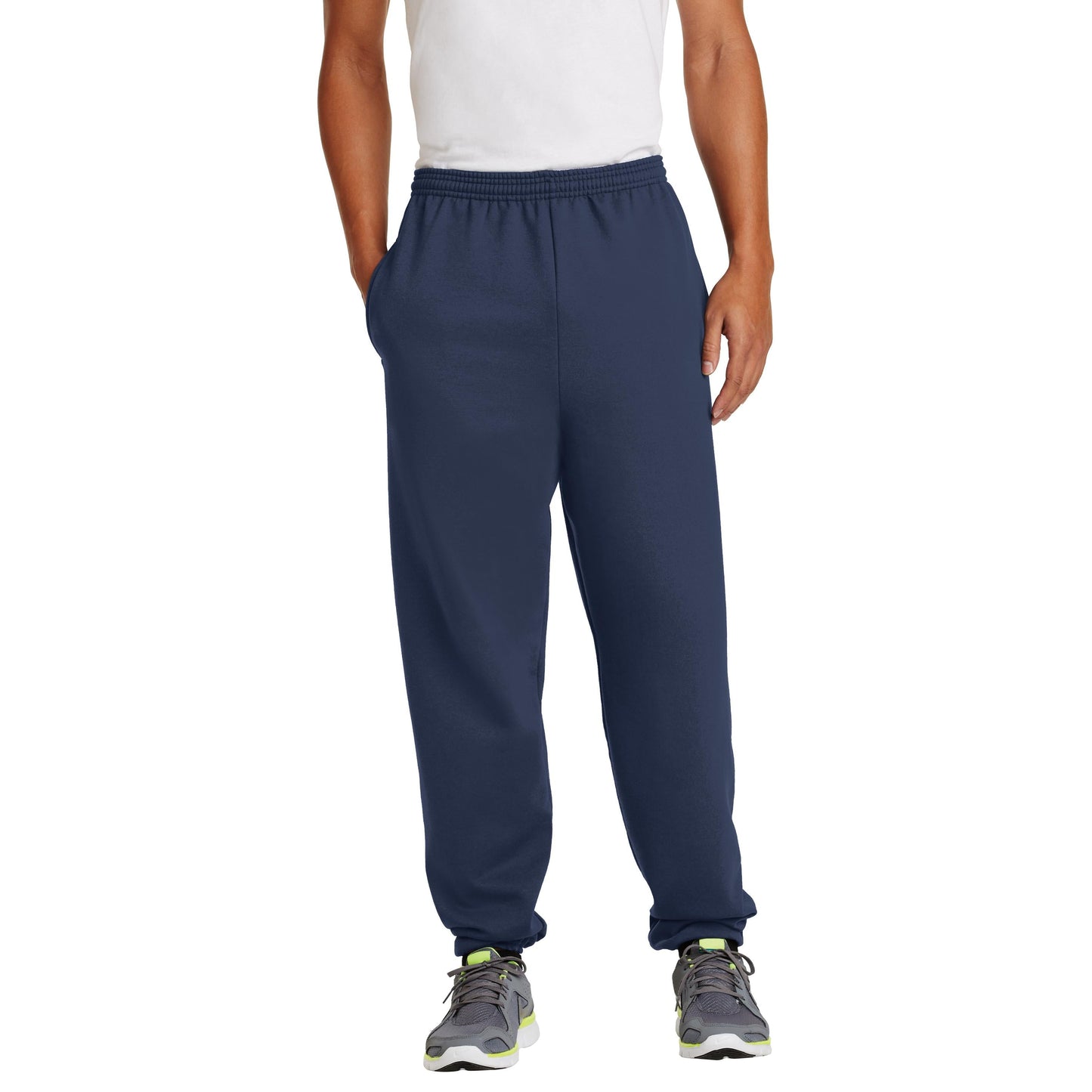Athletic Heather Sweatpants - Port & Company - Soft Fleece