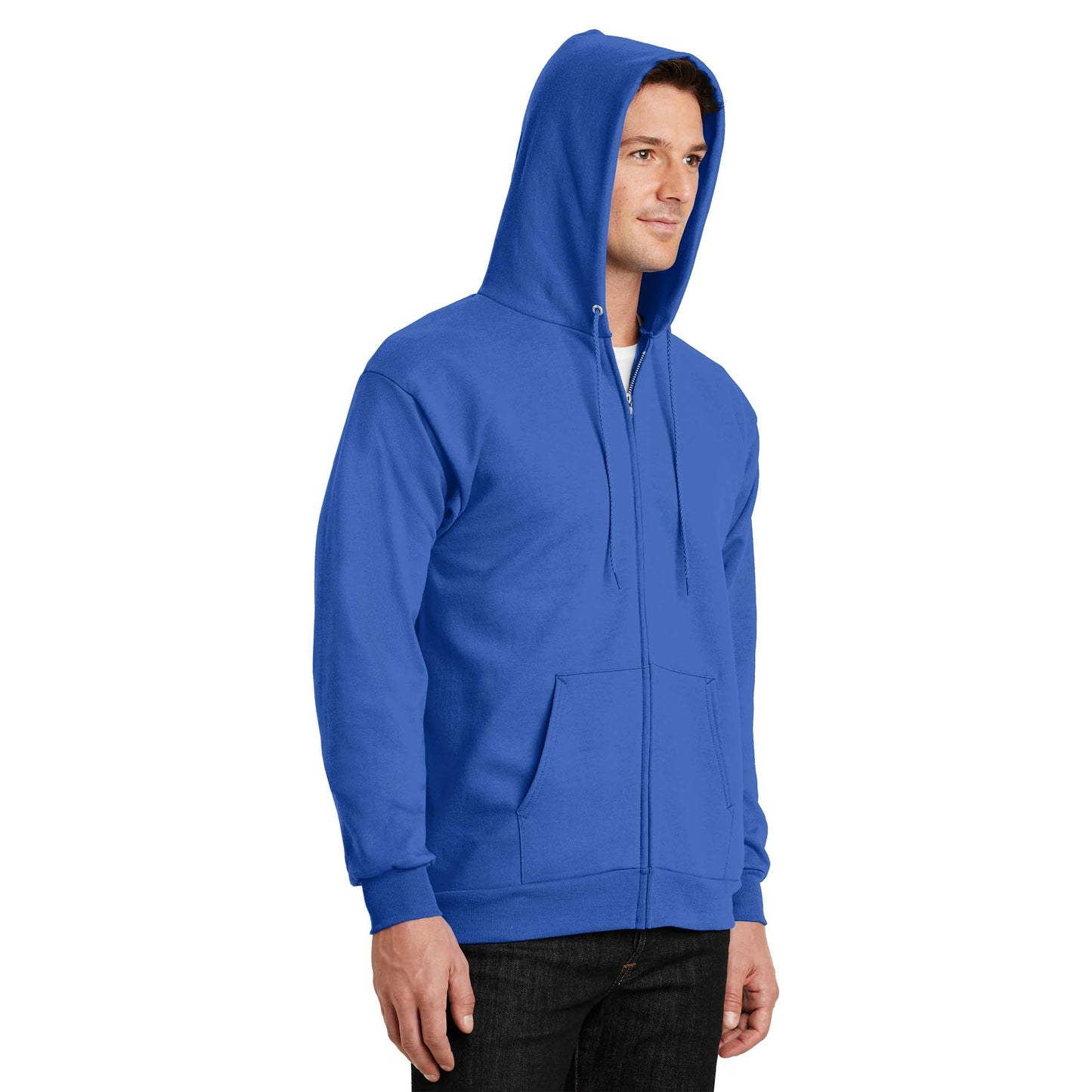 Athletic Heather Sweatshirt - Port & Company - Cozy Fleece