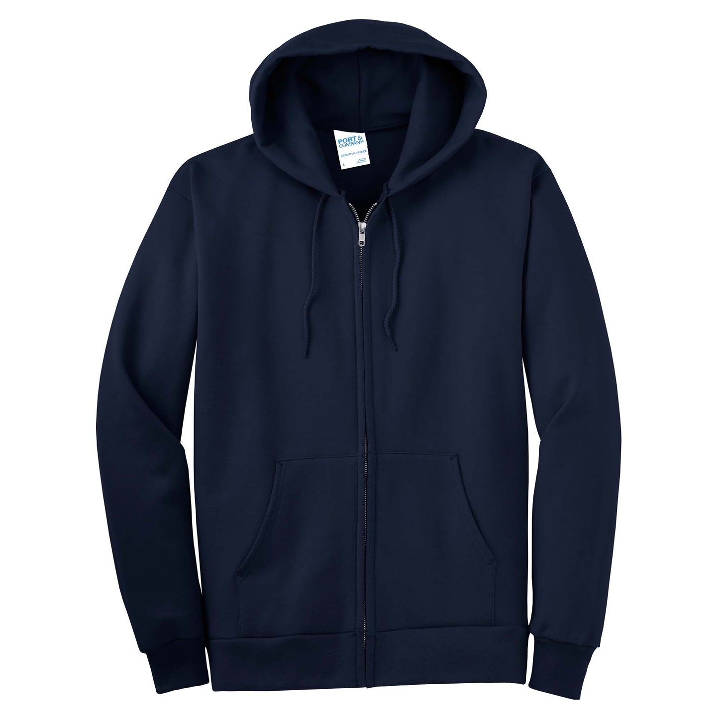 Ash Sweatshirts - Cozy Zip Hoodie - Port & Company - Fleece