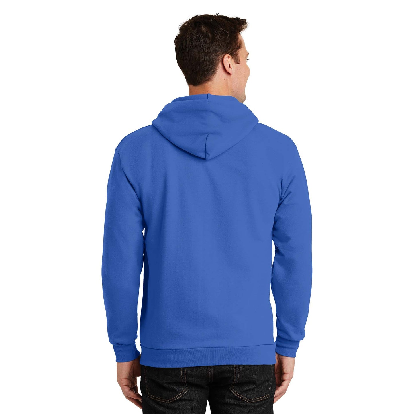 Ash Sweatshirts - Cozy Zip Hoodie - Port & Company - Fleece