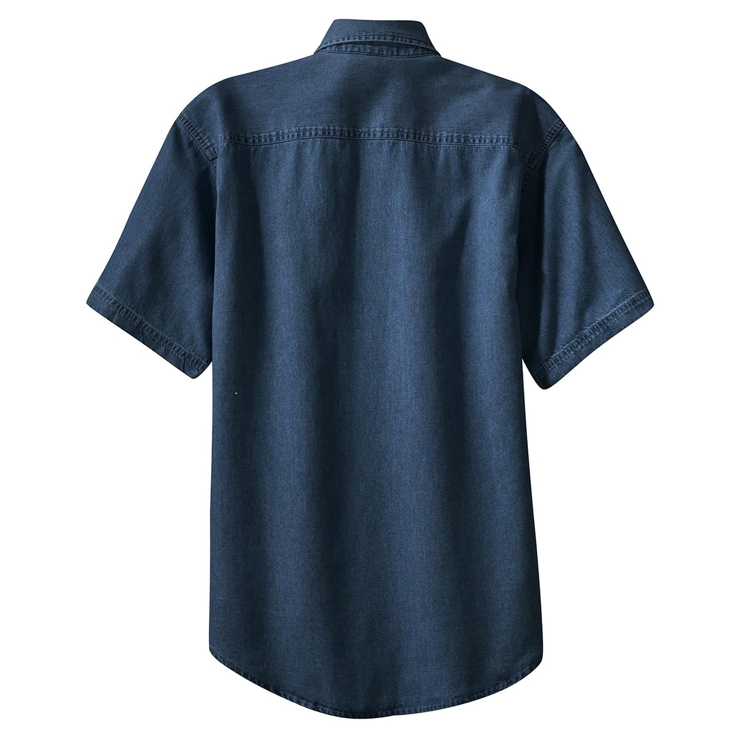 Faded Blue Denim Shirt - Port & Company - Durable Style