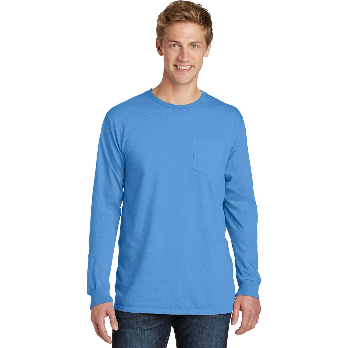 Amethyst T-Shirt - Port & Company - Pocket Tee