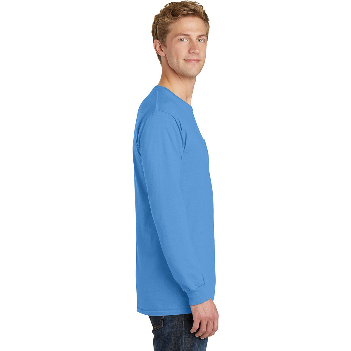 Amethyst T-Shirt - Port & Company - Pocket Tee