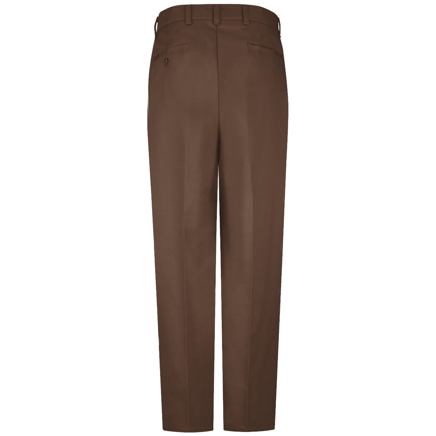 Brown Pants - Red Kap - Wrinkle-Resistant Cotton