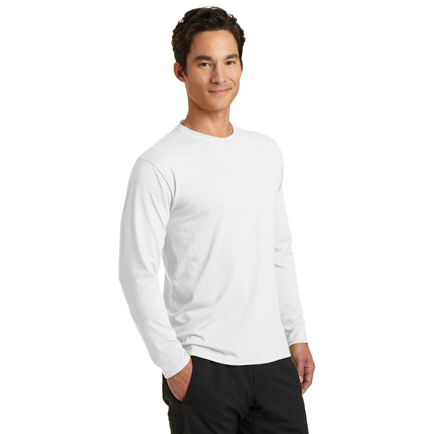 Charcoal Performance T-Shirt - Port & Company - Soft Blend