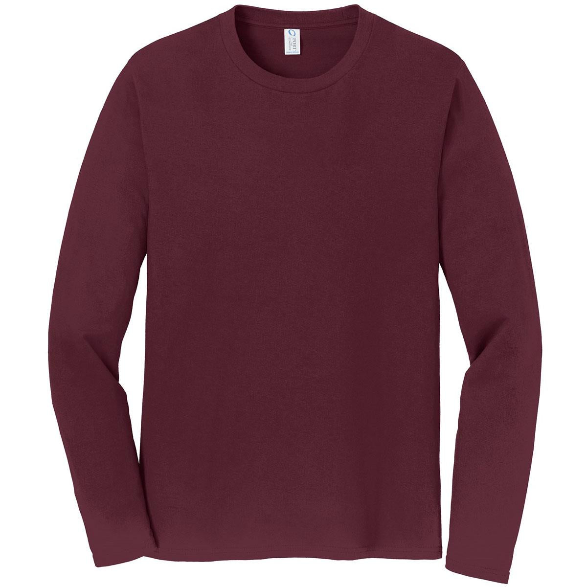 White T-Shirts - Port & Company - Soft Cotton Tee - Comfortable Fit