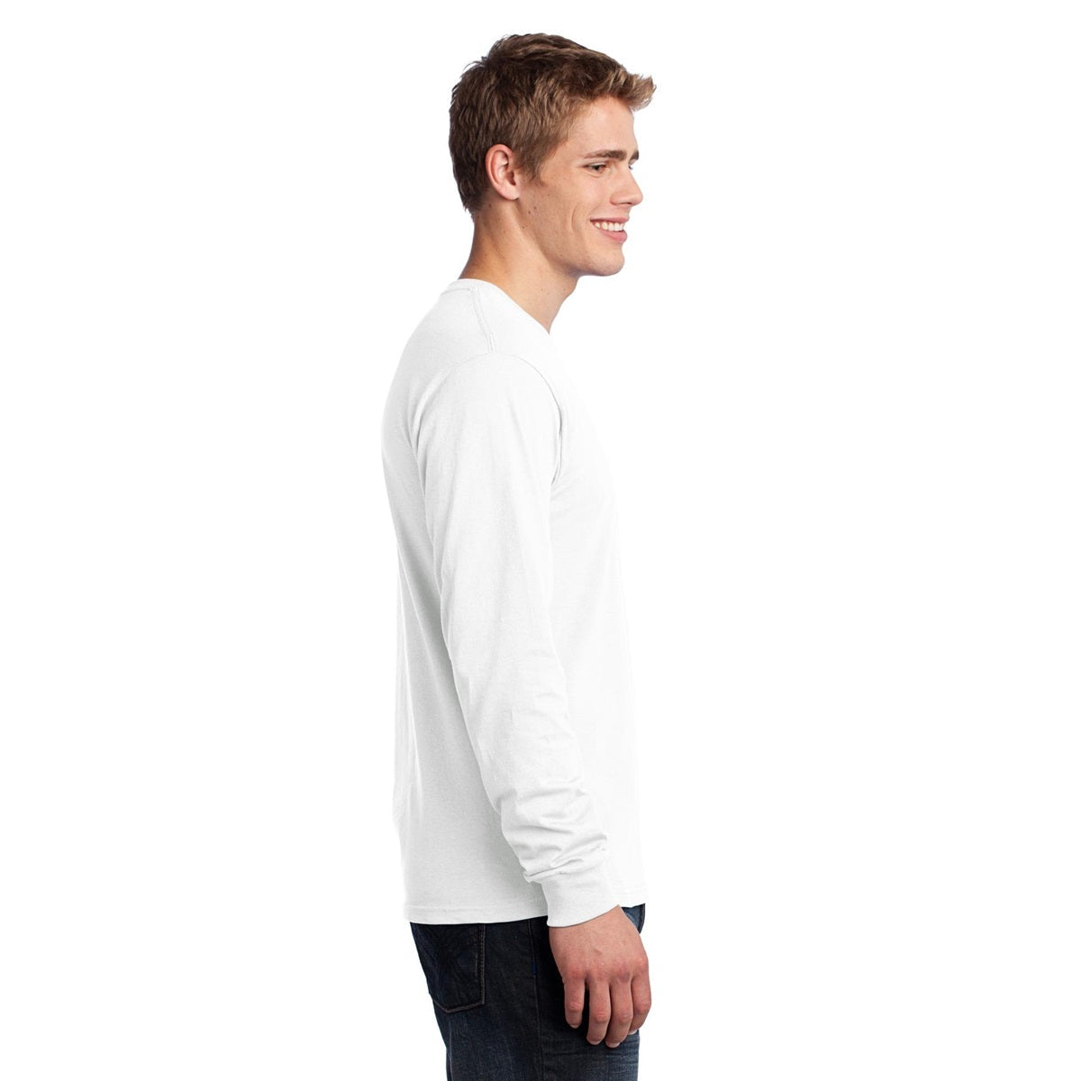 Heather Navy T-Shirts - Port & Company - Soft Cotton