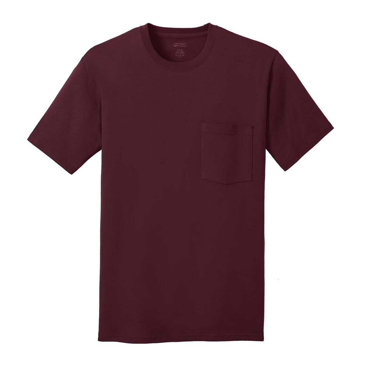 Ash T-Shirts - Soft Pocket Tee - Port & Company - Cozy Fit