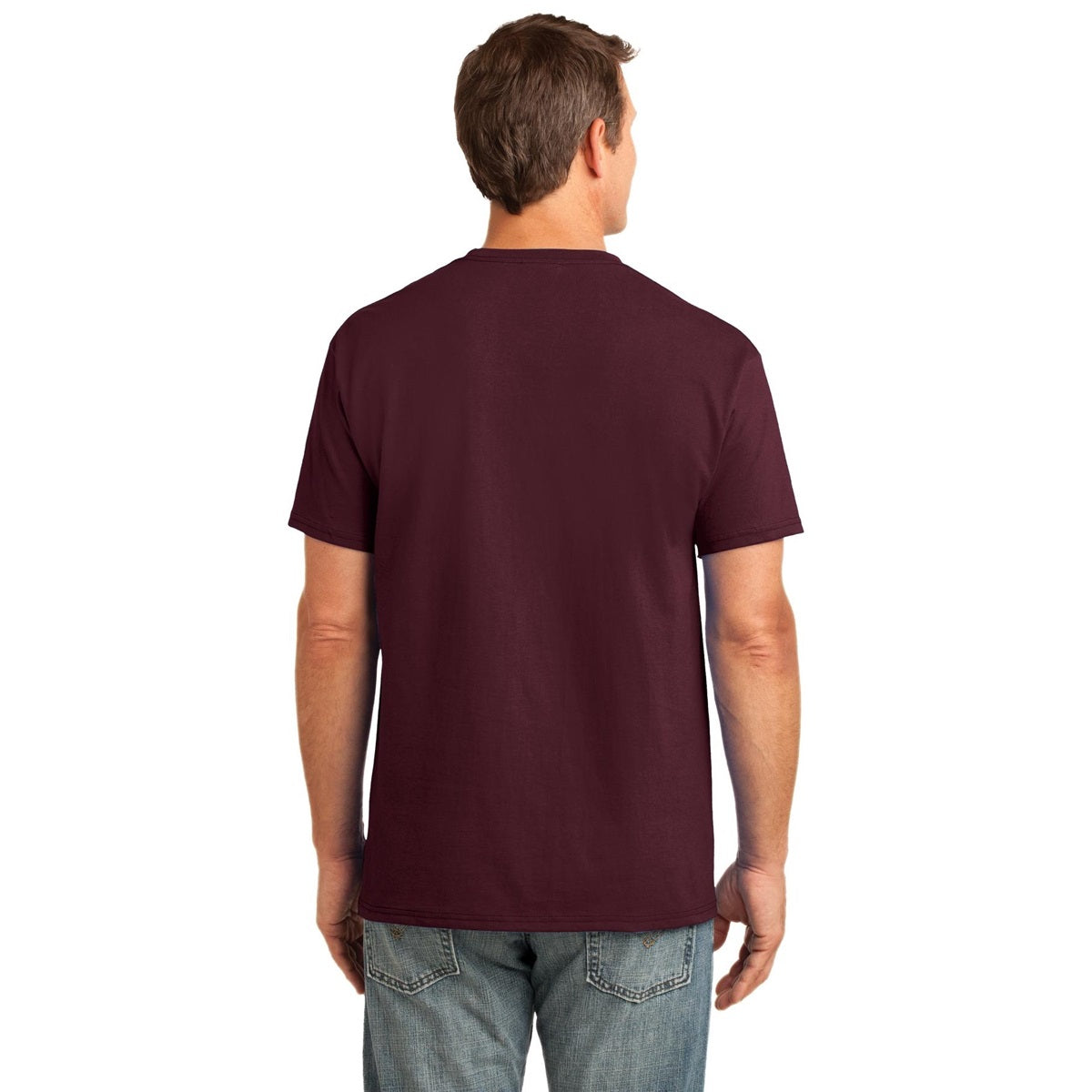 Ash T-Shirts - Soft Pocket Tee - Port & Company - Cozy Fit