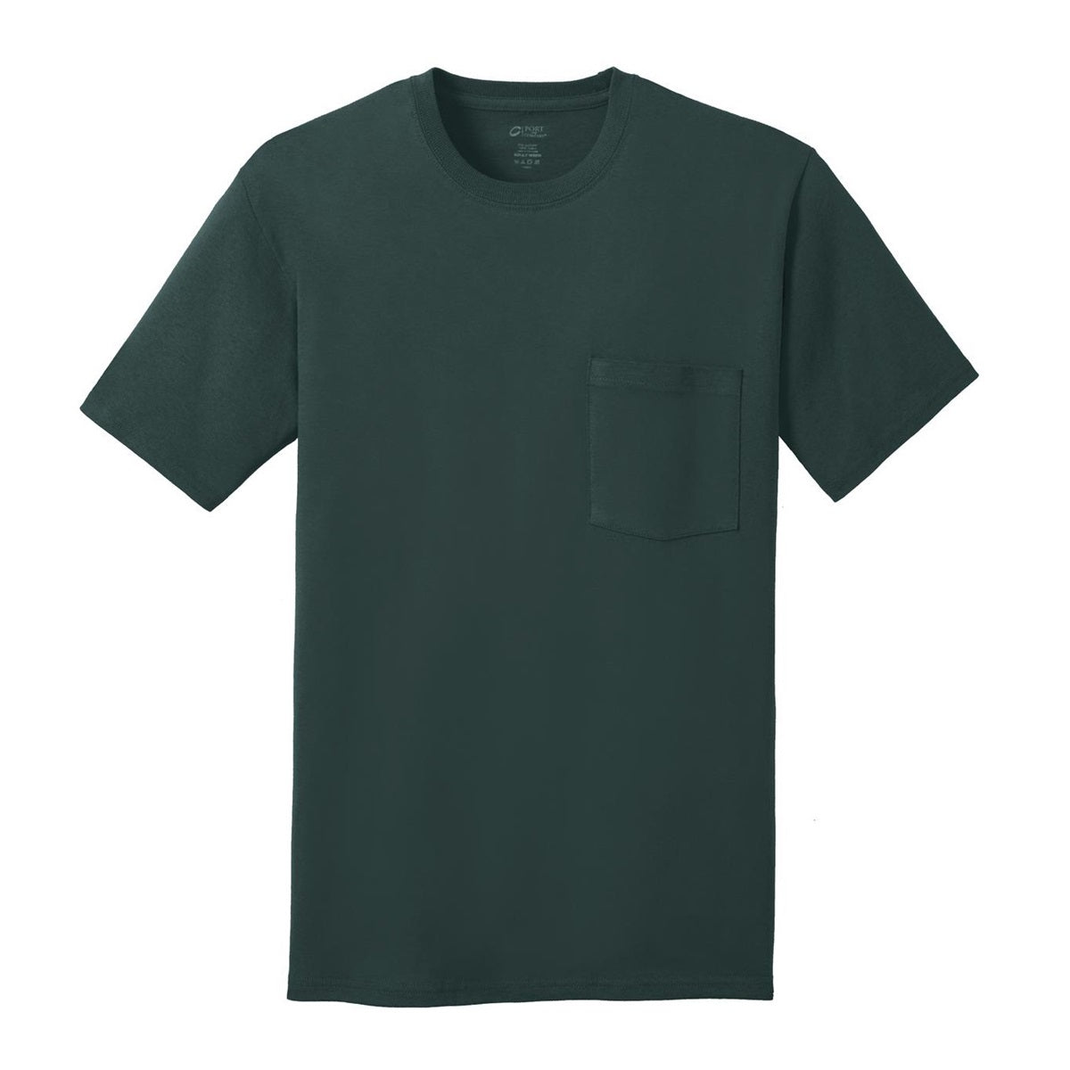 Ash T-Shirts - Soft Pocket Tee - Port & Company - Cozy Fit