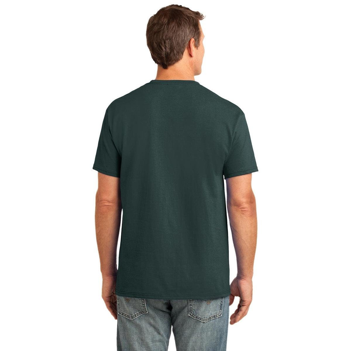 Ash T-Shirts - Soft Pocket Tee - Port & Company - Cozy Fit