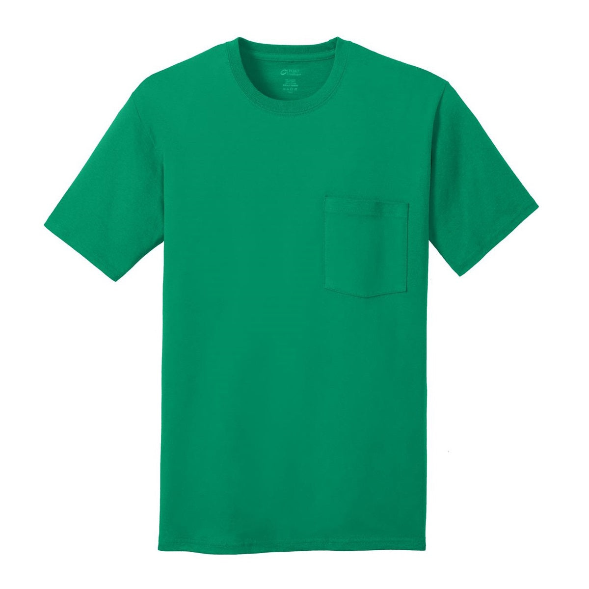 Ash T-Shirts - Soft Pocket Tee - Port & Company - Cozy Fit