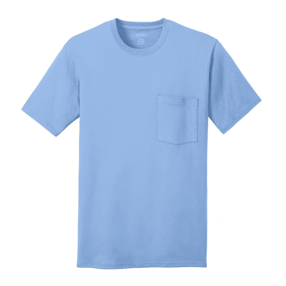 Ash T-Shirts - Soft Pocket Tee - Port & Company - Cozy Fit
