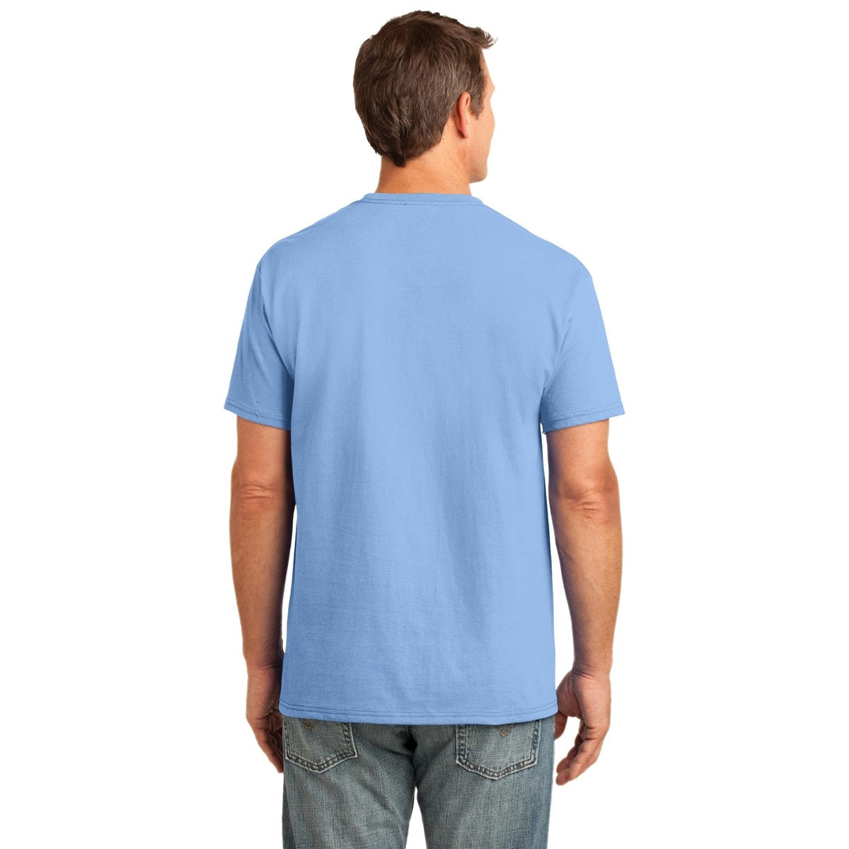 Ash T-Shirts - Soft Pocket Tee - Port & Company - Cozy Fit