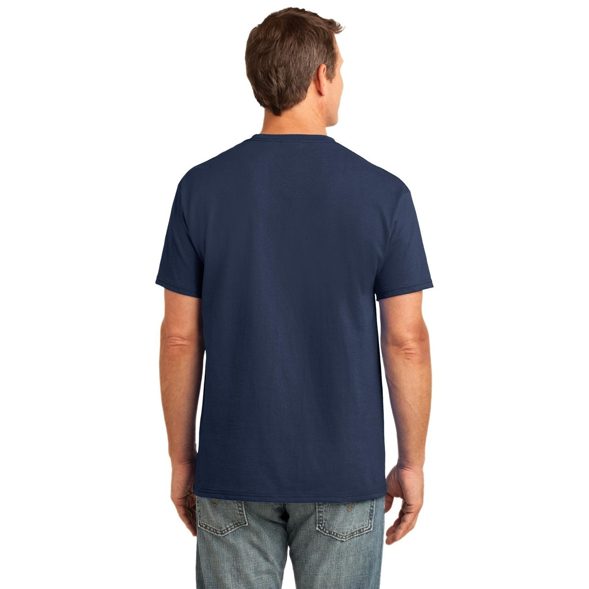 Ash T-Shirts - Soft Pocket Tee - Port & Company - Cozy Fit