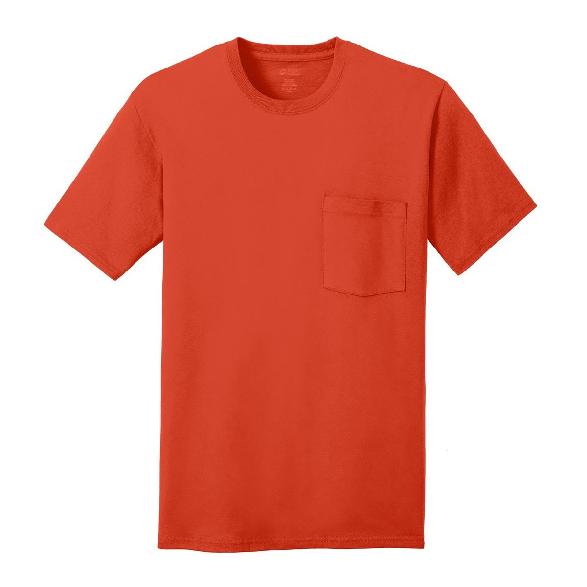 Ash T-Shirts - Soft Pocket Tee - Port & Company - Cozy Fit