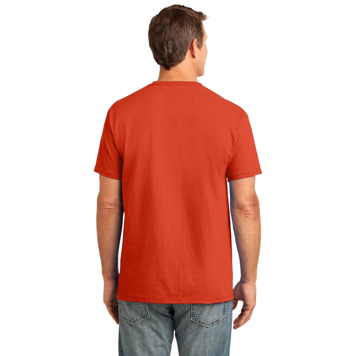 Ash T-Shirts - Soft Pocket Tee - Port & Company - Cozy Fit