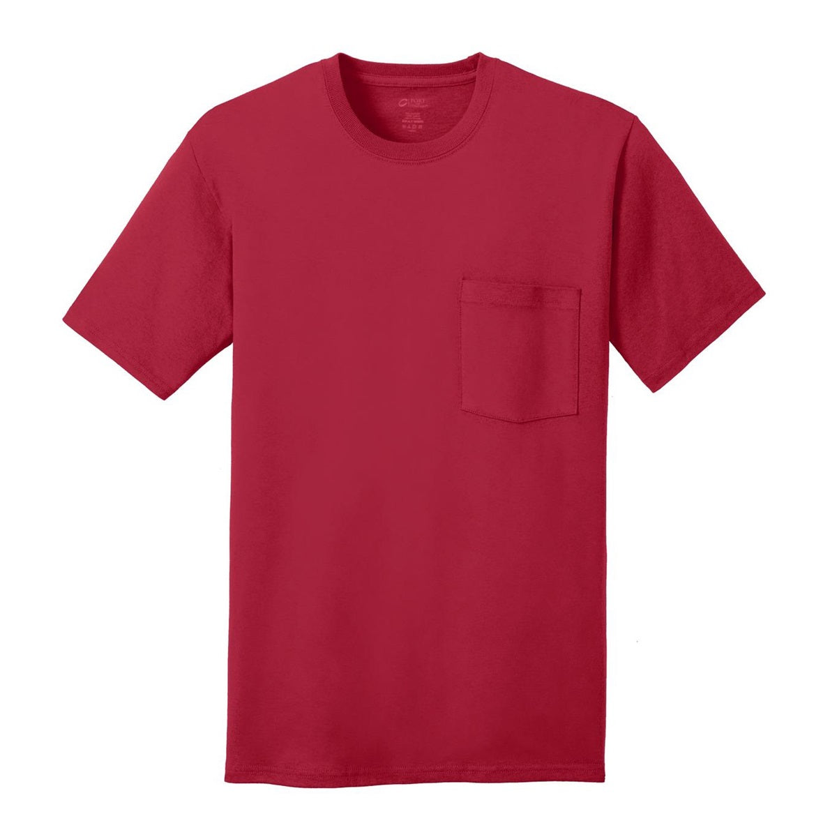 Ash T-Shirts - Soft Pocket Tee - Port & Company - Cozy Fit