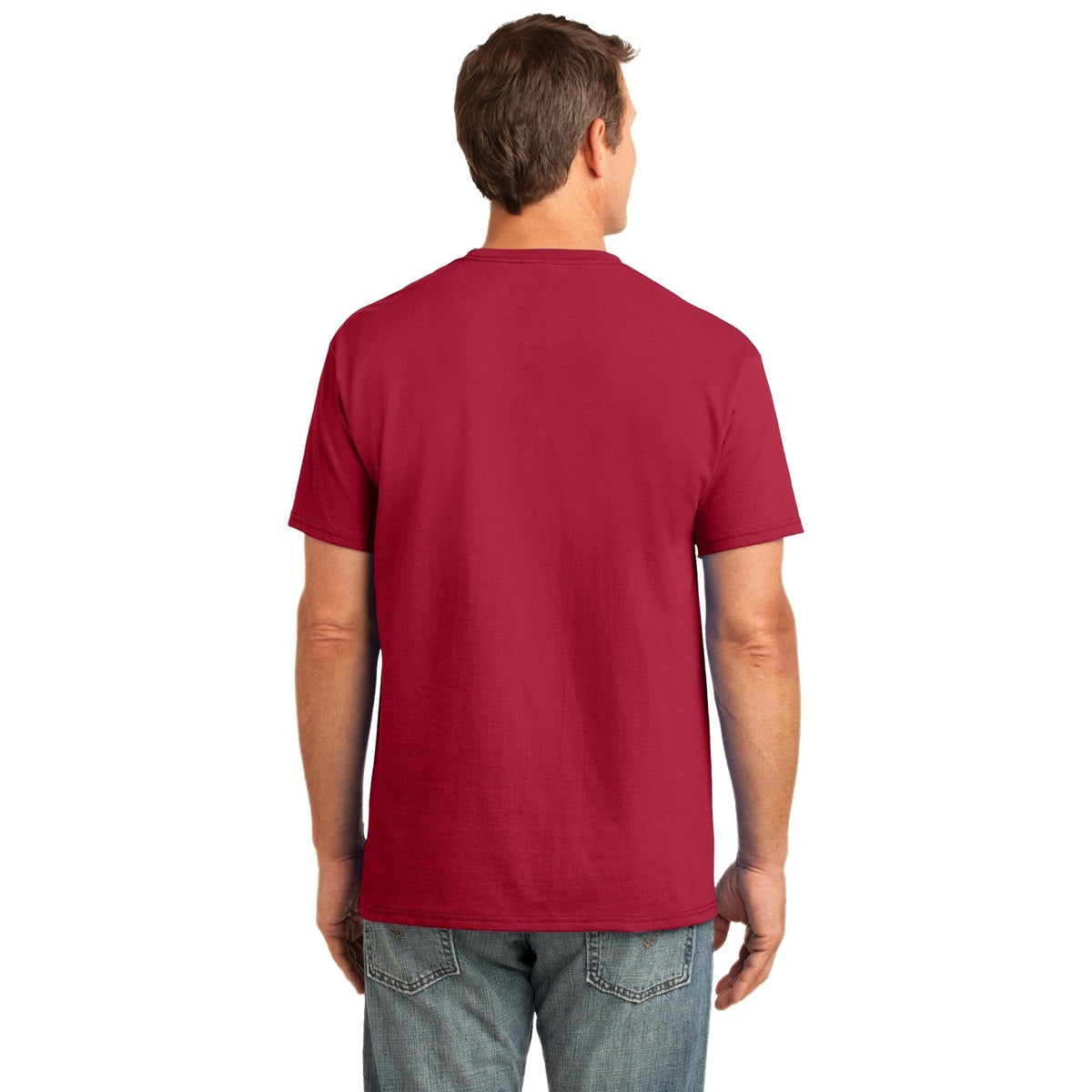 Ash T-Shirts - Soft Pocket Tee - Port & Company - Cozy Fit