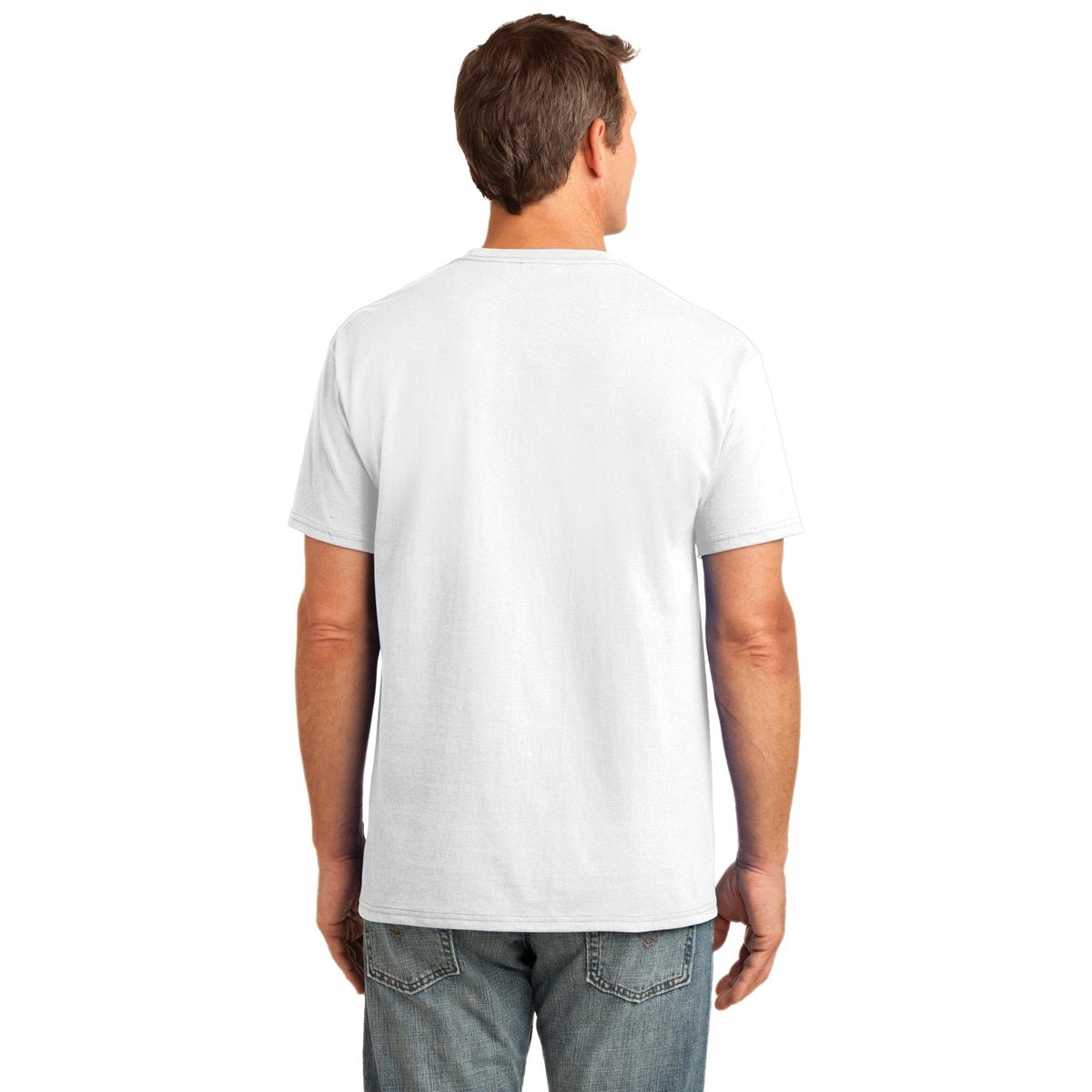 Ash T-Shirts - Soft Pocket Tee - Port & Company - Cozy Fit
