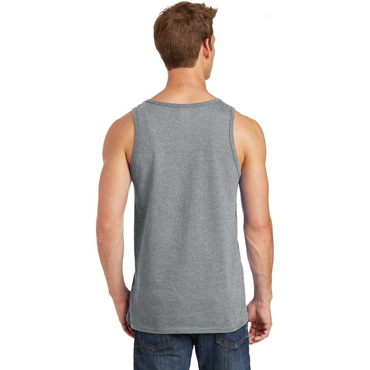 Athletic Heather Tank Tops - Port & Company - Soft Cotton
