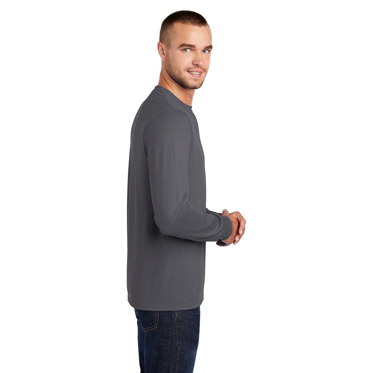 Ash T-Shirts - Port & Company - Soft Blend Tee - Casual Wear