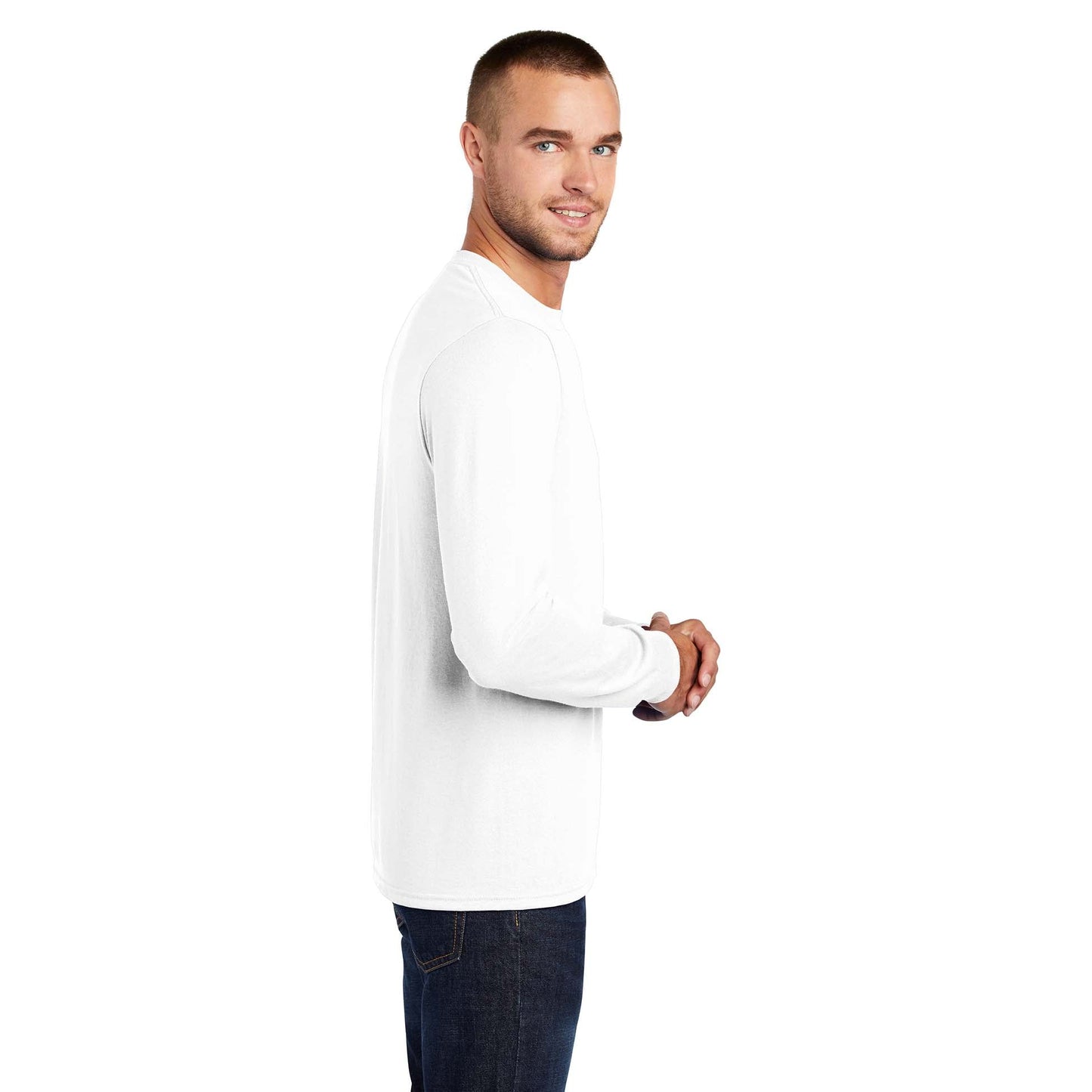 Ash T-Shirts - Port & Company - Soft Blend Tee - Casual Wear