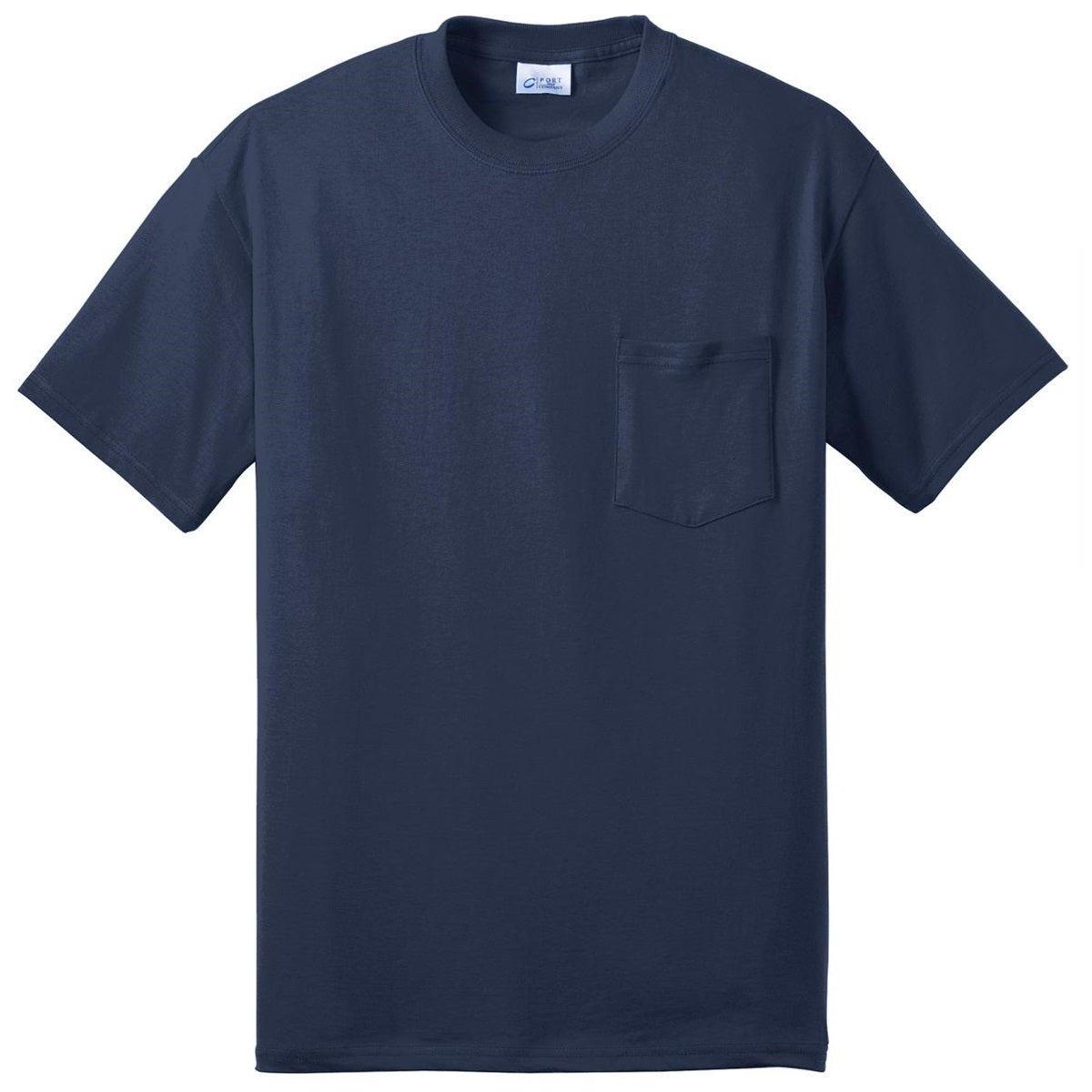 Ash T-Shirts - Port & Company - Soft Pocket Tee - Eco Friendly