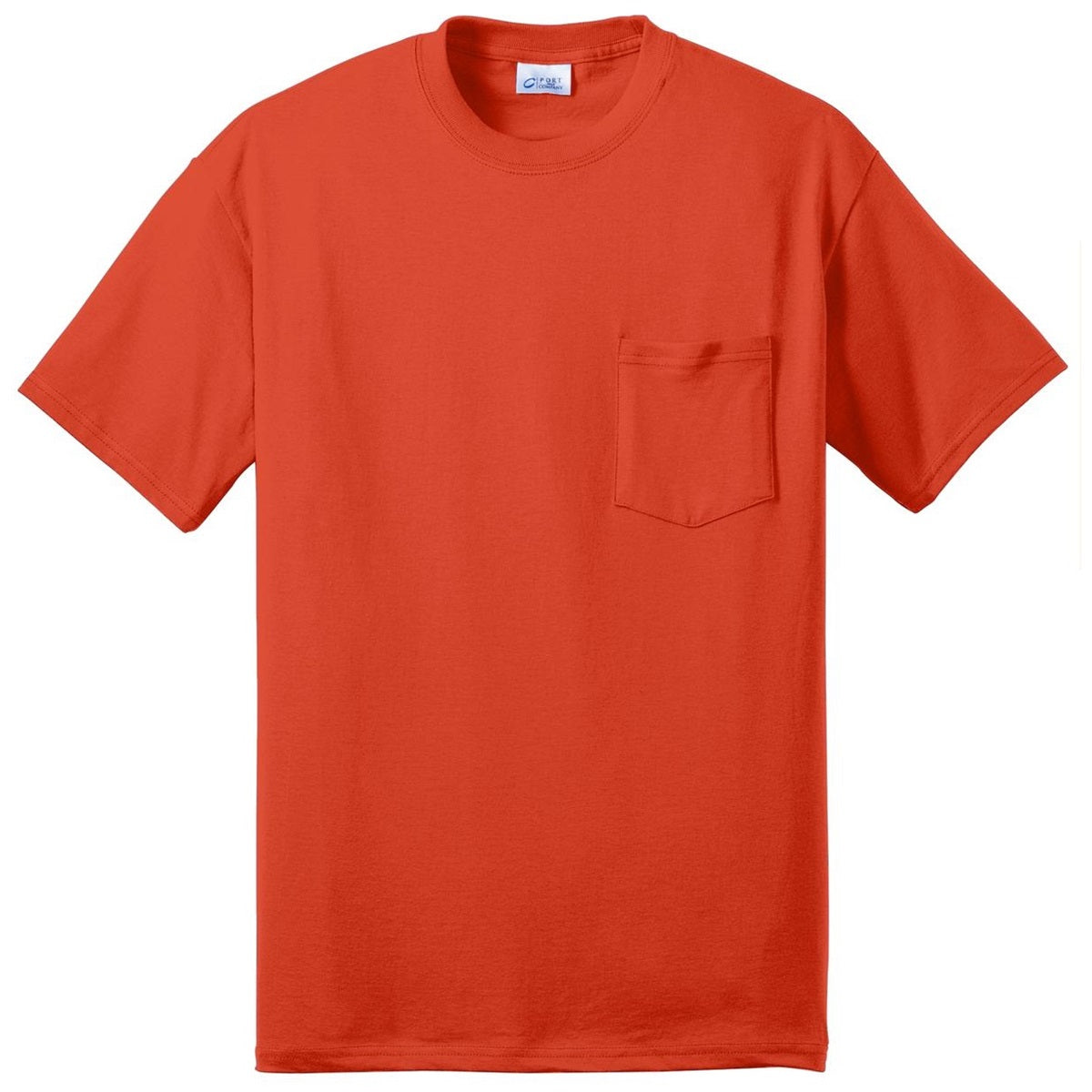 Ash T-Shirts - Port & Company - Soft Pocket Tee - Eco Friendly