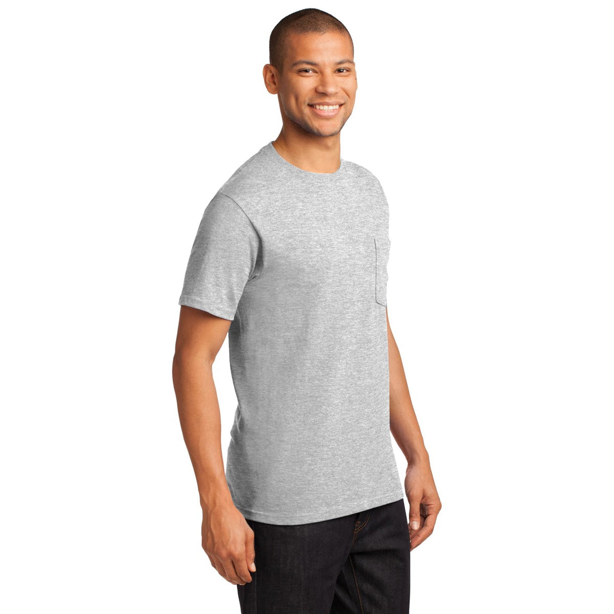 White T-Shirts - Essential Tee - Port & Company - Durable