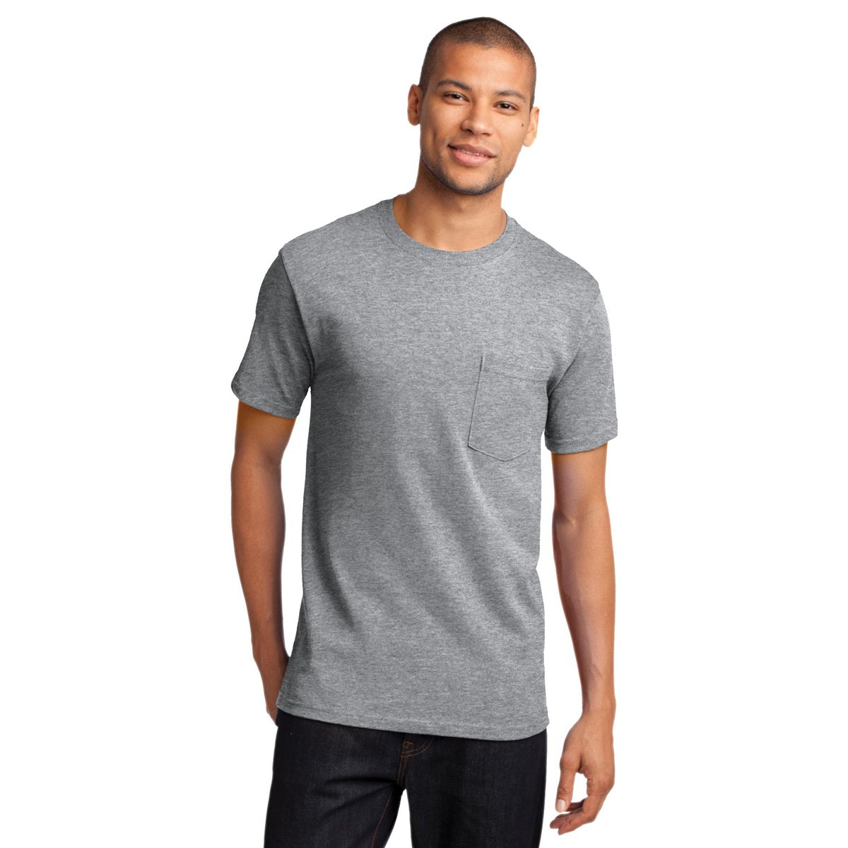 White T-Shirts - Essential Tee - Port & Company - Durable