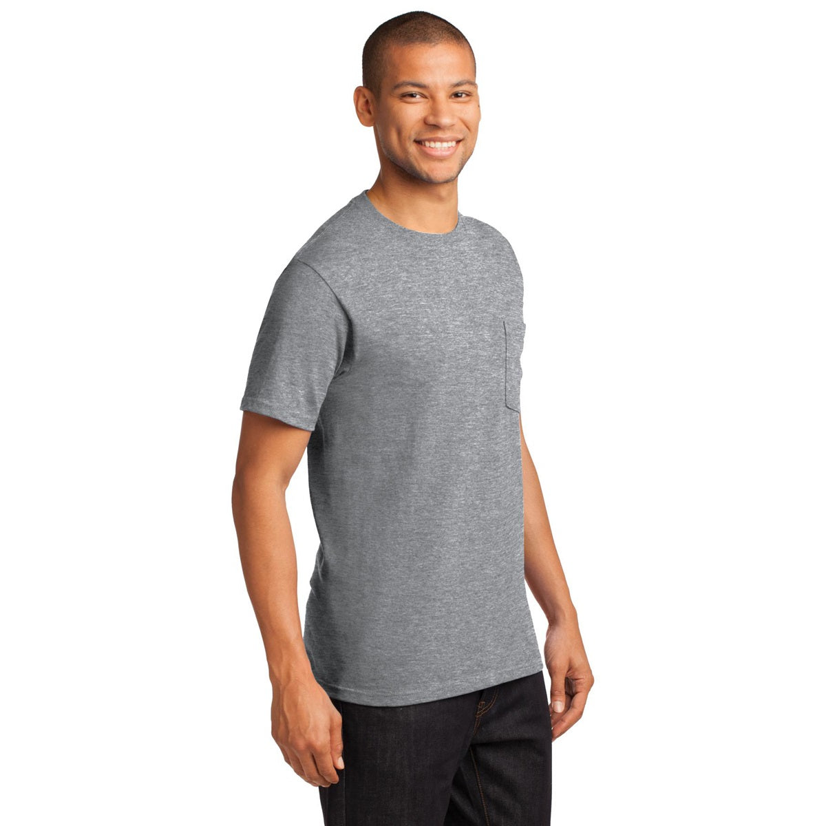 White T-Shirts - Essential Tee - Port & Company - Durable
