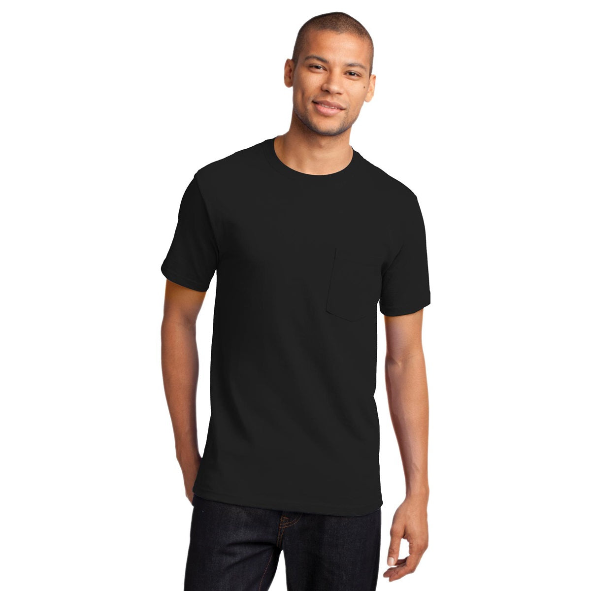 White T-Shirts - Essential Tee - Port & Company - Durable