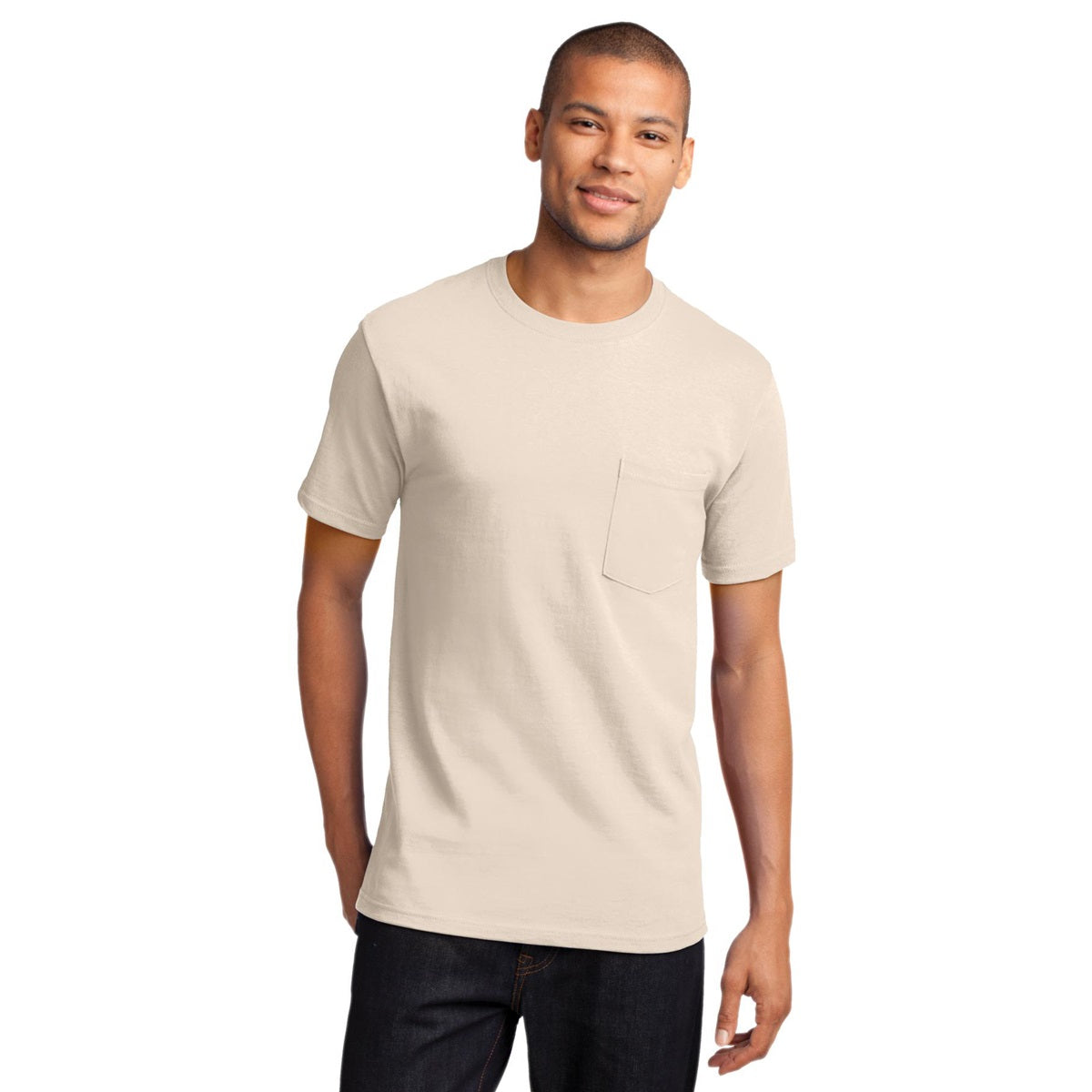 White T-Shirts - Essential Tee - Port & Company - Durable