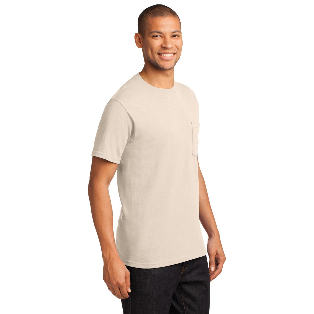White T-Shirts - Essential Tee - Port & Company - Durable
