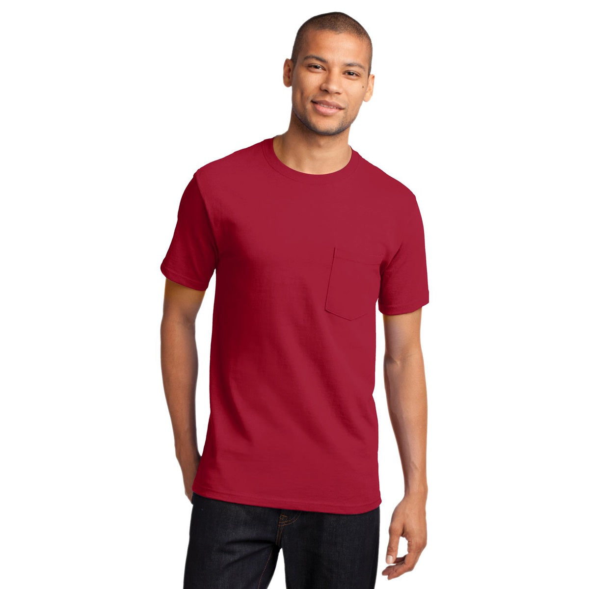 White T-Shirts - Essential Tee - Port & Company - Durable