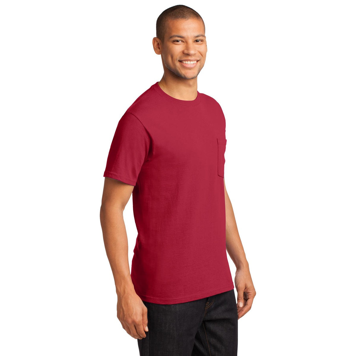 White T-Shirts - Essential Tee - Port & Company - Durable